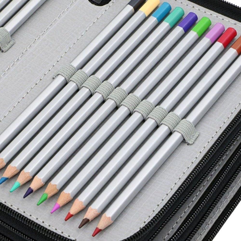 Waterproof Pen Bag 72-Hole Stationery Storage Bag High Quality Pencil Case  Students