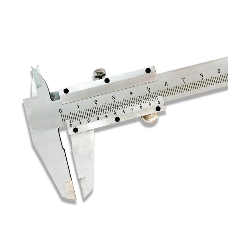 6in/150mm Stainless Steel Vernier Calipers Digital Vernier Calipers Dual Reading Scale Accurate Measuring Device