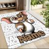 Custom Name Creativity Carpet Rug Customizable Soft Washable Anti-Slip Home Living Room Sofa Mats Personalized Rug. 0909113