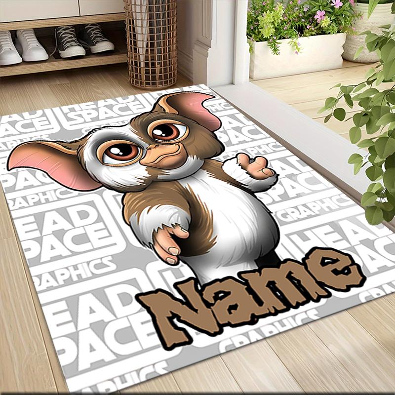 Custom Name Creativity Carpet Rug Customizable Soft Washable Anti-Slip Home Living Room Sofa Mats Personalized Rug. 0909113