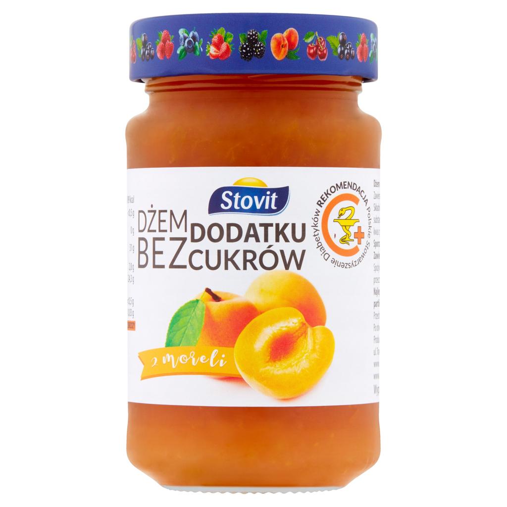 Stovit Apricot Jam 250g Sweetened with Xylitol, Sugar-Free
