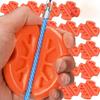 1/2pcs Portable Wire Drawing Machine Rubber Thread Device Electrician Wire Holder Tool Wire Drawing Anti-slip Clamp