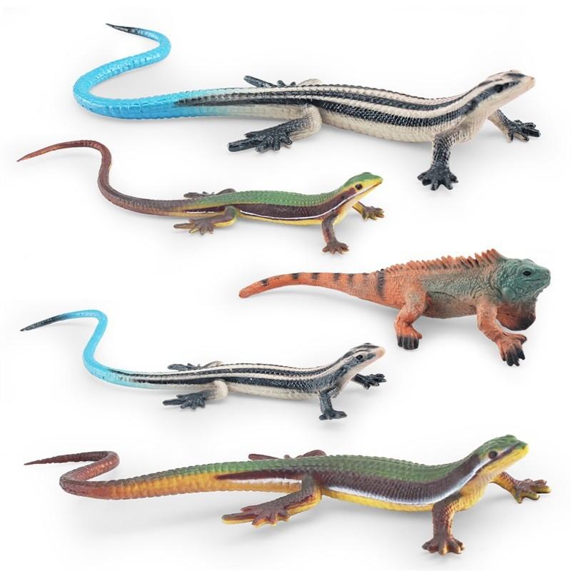 Vibrant Colorful Lifelike Plastic Lizard Model Ideal For Creative Home Decoration And Collectibles