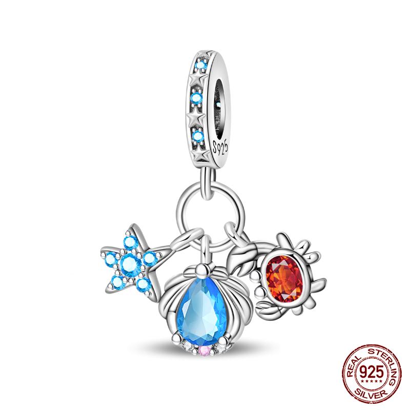 Copper Fashion Holiday Beach Watermelon Green Pear Charms Beads For 3Mm Bracelet Diy Fine Jewelry Gift Making