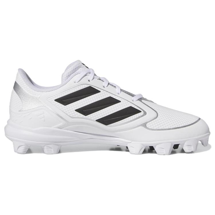 New Adidas Purehustle 3 Md Cloud White Core Black Silver Metallic Women's IG7139