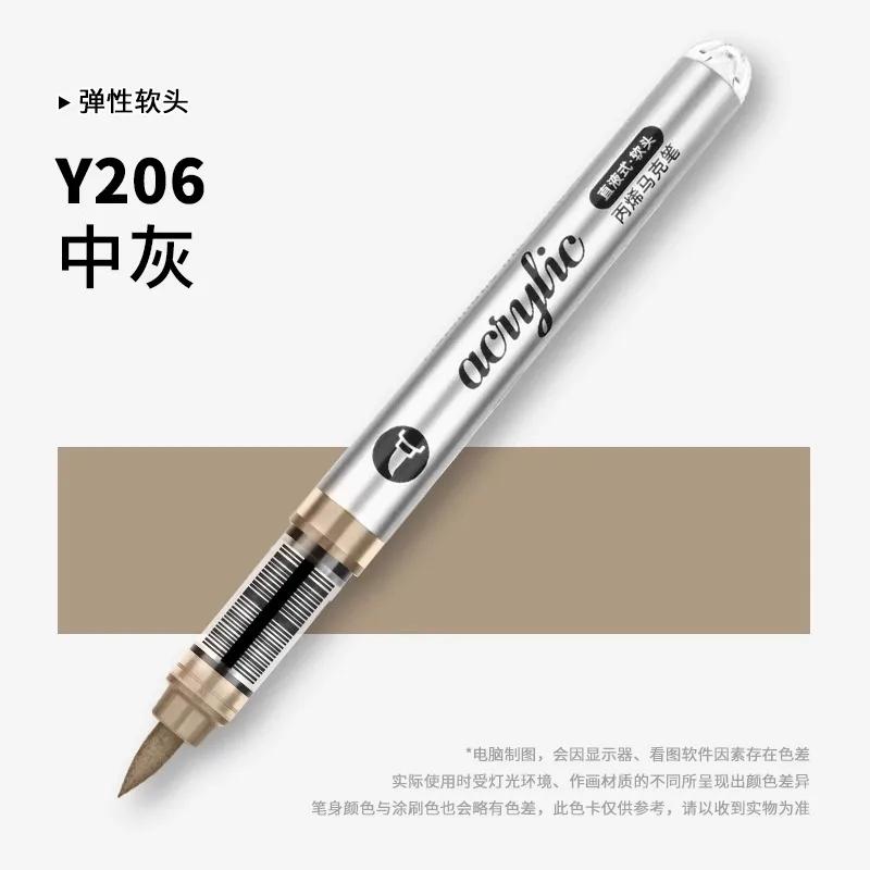 GRASP 120/1 Colors Acrylic Paint Pens Markers Brush Tip Paint Markers for Rock Painting Wood Stone,Christmas DIY Art Supplies