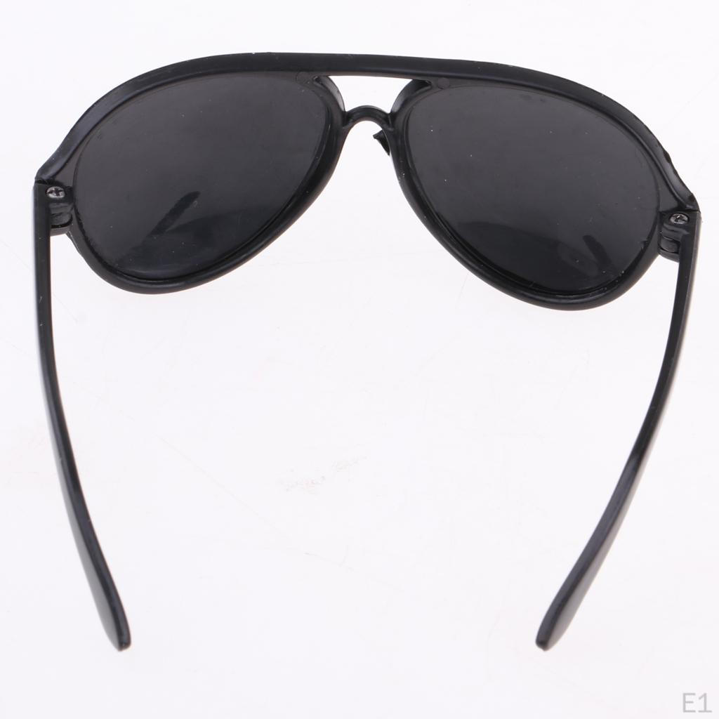 Doll's Sunglasses inch Doll Oval Eyewear Glasses For Outfit Black