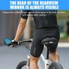 Bicycles 360 Degree Rotatable Handlebars Rearview Reflector Safety Mirror Adjustable Handlebar Bikes Rear View Mirror