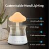 Multifunctional Mushroom Cloud Humidifier 300mL Household Heavy Fog Humidifier with Night Light Rain Drop Aromatherapy Machine
