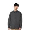 UNIQLO Jil Sander Collaboration Solid Color Casual Long Sleeve Shirt Men shirts Dark-Gray 446428-08