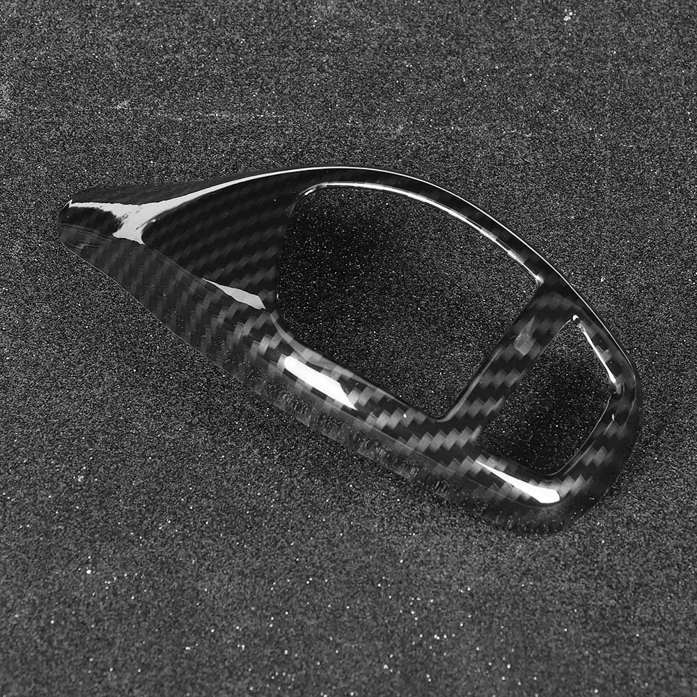 ABS Carbon Fiber Car Gear Shift Panel Frame Gear Knob Cover Head Trim Fit for X3 (Sports Type)