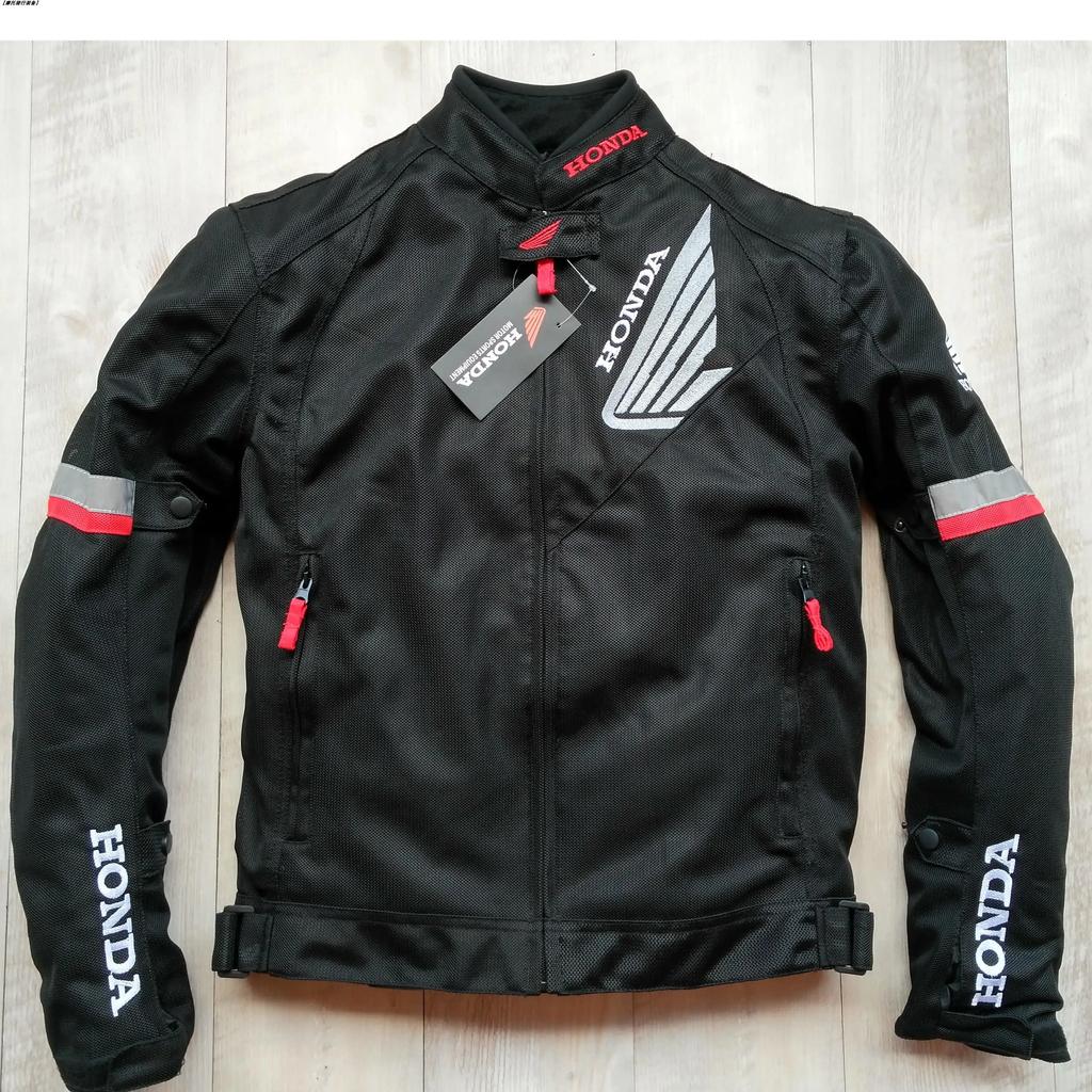 2025 New Honda Motorcycle Jacket with CE Body Armor Racing Motorbike Jackets Men Women Riding Wear-resistant Moto Clothing