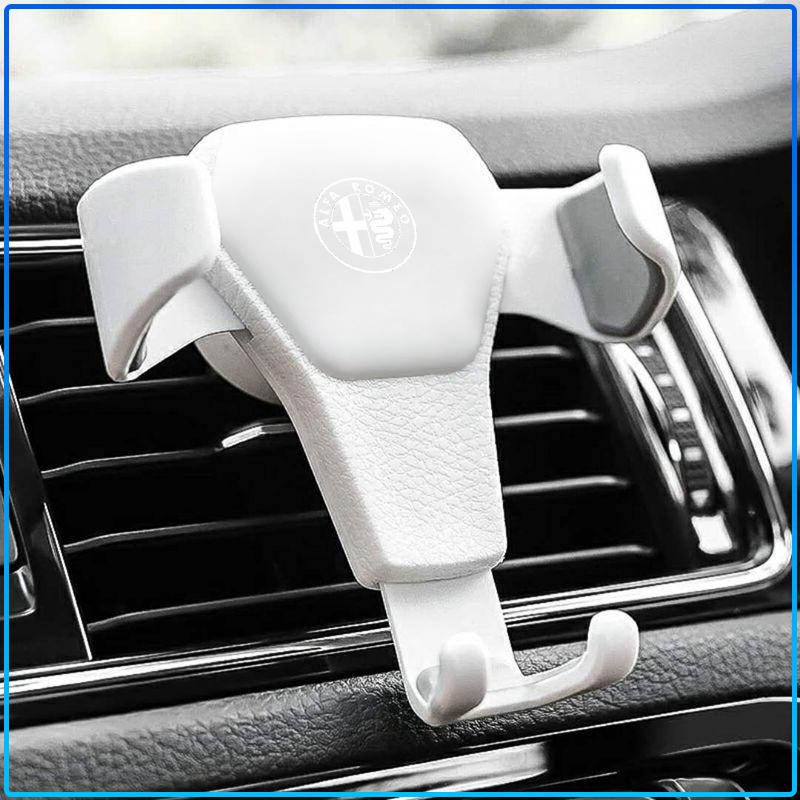 For Alfa Romeo 147 159 Giulietta Giulia Mito Spider Alpha Nheadrest Car Phone Holder Vent Bracket GPS Navigation Mobile Car Styling