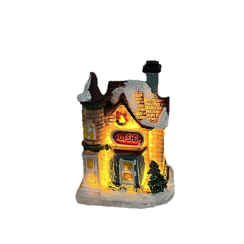 Luminous Snow House Night Light - Christmas Gift & Home Decoration.