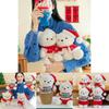 Adorable Christmas Bear Plush Toy Gift Soft Teddy Bear Doll Perfect For Children Sleepovers