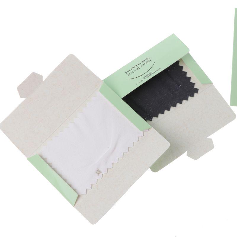 Neue 10 Stücke Poliertuch Schmuck Polieren Silber Gold Clean Tool Schmuck Reiniger