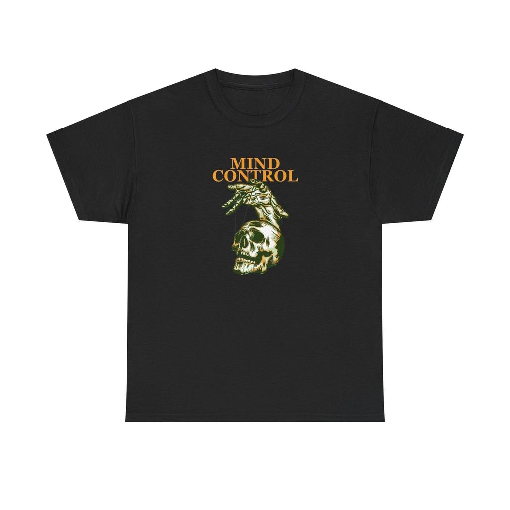 Mind Control Graphic T Shirt NEW Heavy Cotton Tee