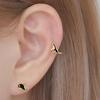 [1+1] 14K Gold Pin Piercing, Choose 1 of 2 Types (One Side)