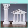 Greek Ancient City Architecture Model Sculpture Resin Tabletop Ornament For Home And Office