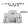 Solar Panel Grounding Conductive Sheet Photovoltaic Panel Bracket Gasket PV Grounding Clip Soalr Protection Washer Sheet Clamp