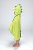 Skater Hooded Bath 108 X 92 Dinosaur Kids' Poncho, Moisture-Wicking, Quick-Drying, Cm, Design, BPO1-A