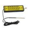 Portable Electric Fence Voltage Tester 12kv Electric Fence Voltage Fault Finder with 6 Indicator Lights for Farm