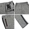 COMON GOLF Golf Cold Plus Sizes Sliver Mix Size L Men's Pants, Fleece-Lined, Stretch, Weather, Available, Tapered, Knit, Warm, Fall/Winter, Gray,