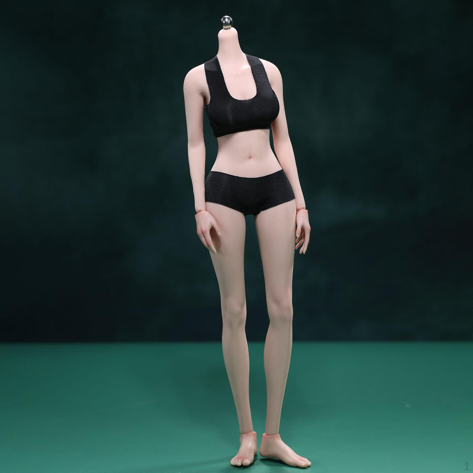 

1:Модель фигурки масштаба 6 Мода Съемные Снимающиеся ступни Женский экшн Style E