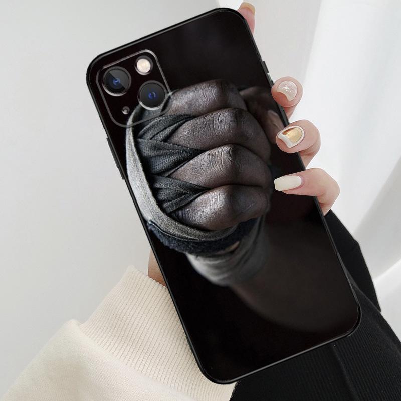 Muay Thai Kickboxing Fight Phone Case For iPhone 17 Pro Max 14 13 12 11 15 16 Pro Max mini 16 15 Plus 16e 17 Air Cover