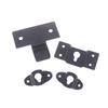 Metal Speaker Brackets Stand Black Wall Mount Iron Hook Hanger Plate For Speaker Surround Sound Bracket Easy To Install