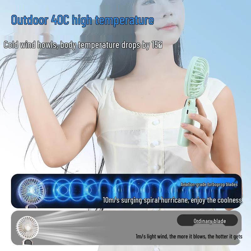 Rechargeable Mini USB Bedside Fan