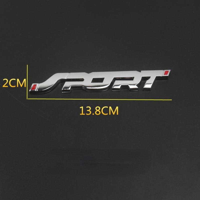 Car Accessories Sticker Styling Metal 3D Chrome DIY Stripes Decorative Stickers Emblem Car Styling Car SUV Truck  Accessories