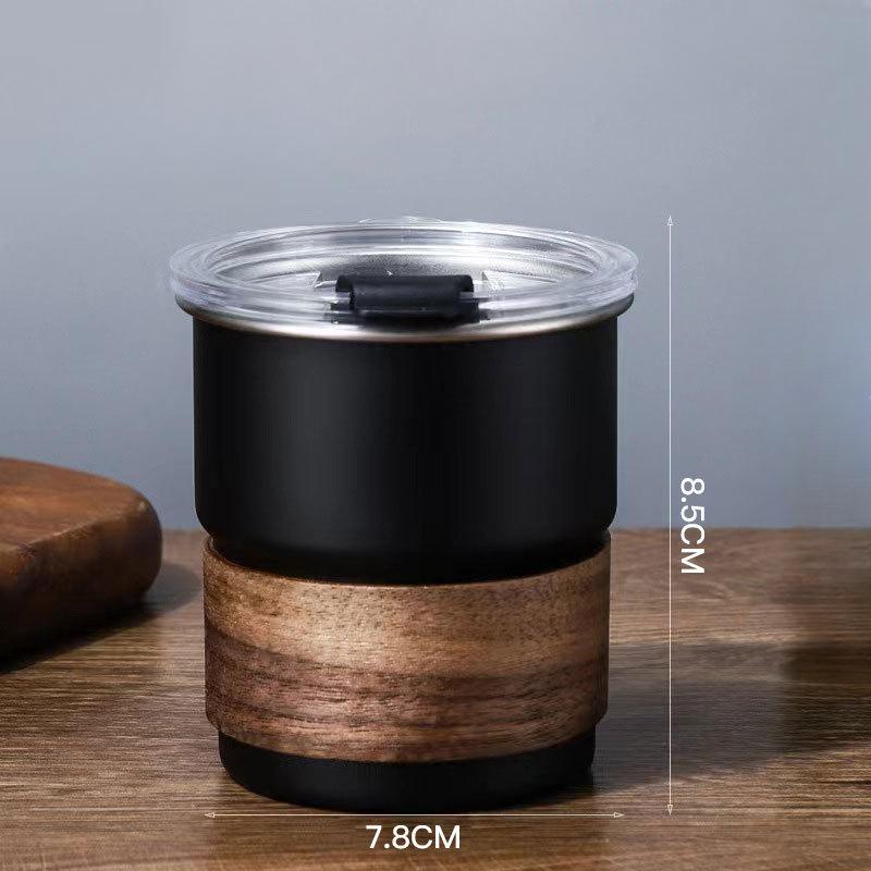 

300 мл нержавеющая сталь кружка для кофе с крышкой портативная термостойкая для пикника на открытом воздухе кемпинга рыбалки бутылки кофейные чашки 300ml