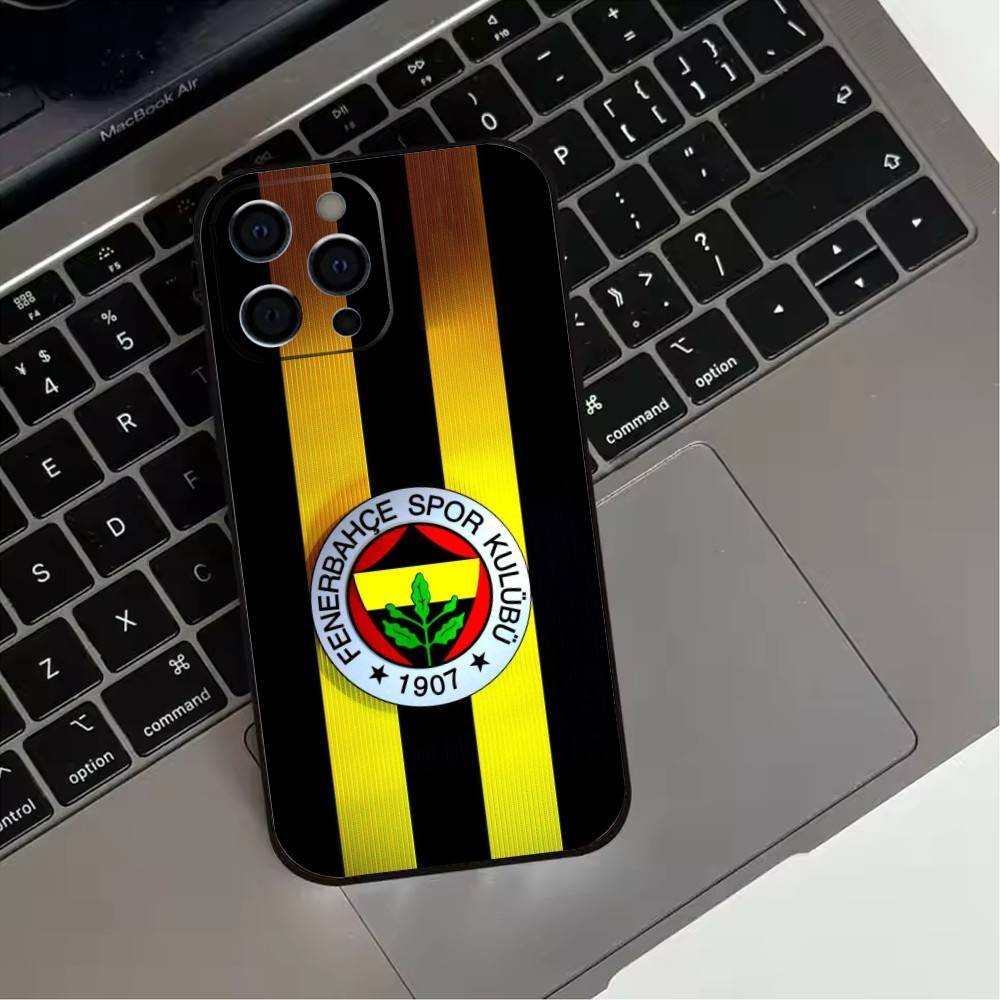 Coole T-Turkey Fenerbahce-Es Muster Handyhülle Für iPhone17,16,15,14,13,12,11 Plus,Pro Max Weiche Schwarze Hülle