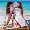 Nian Game Arknights Handtuch Sport Schnelltrocknend Reise Campingausrüstung Sanddicht Weich Leicht Großes Strandtuch