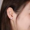 925 Silber Süßwasser Barockperlen Ohrstecker für Damen