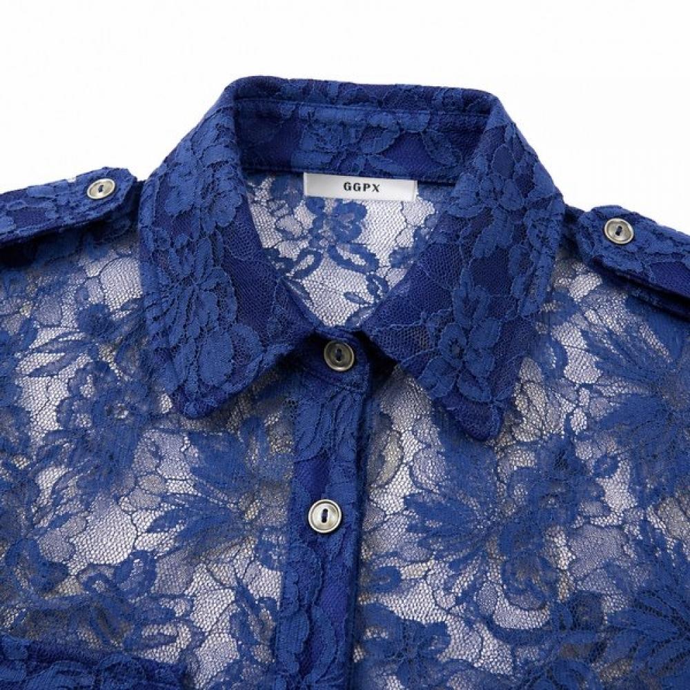 Ggpx New York Sexy Lace Two Pocket Shirt Gq8sh047f