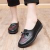 Fashion New Style Fashion Shoes Women Leather Flats Female Flats Spring Shoes Classic Women's Loafers Casual Leather Shoes Zapatos Mujer