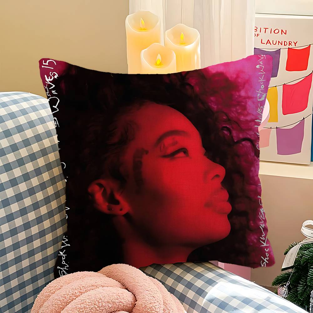 Pop Rap Summer Walker Cushion Cover Pillow Cover Decor Pillowcase Printed Cushion Case For Couch