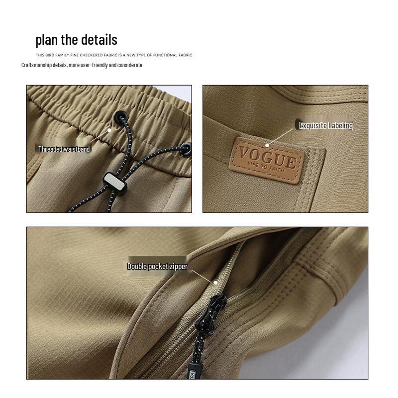 Jeep Spirit Men's Outdoor Triple-Proof Cargo Pants