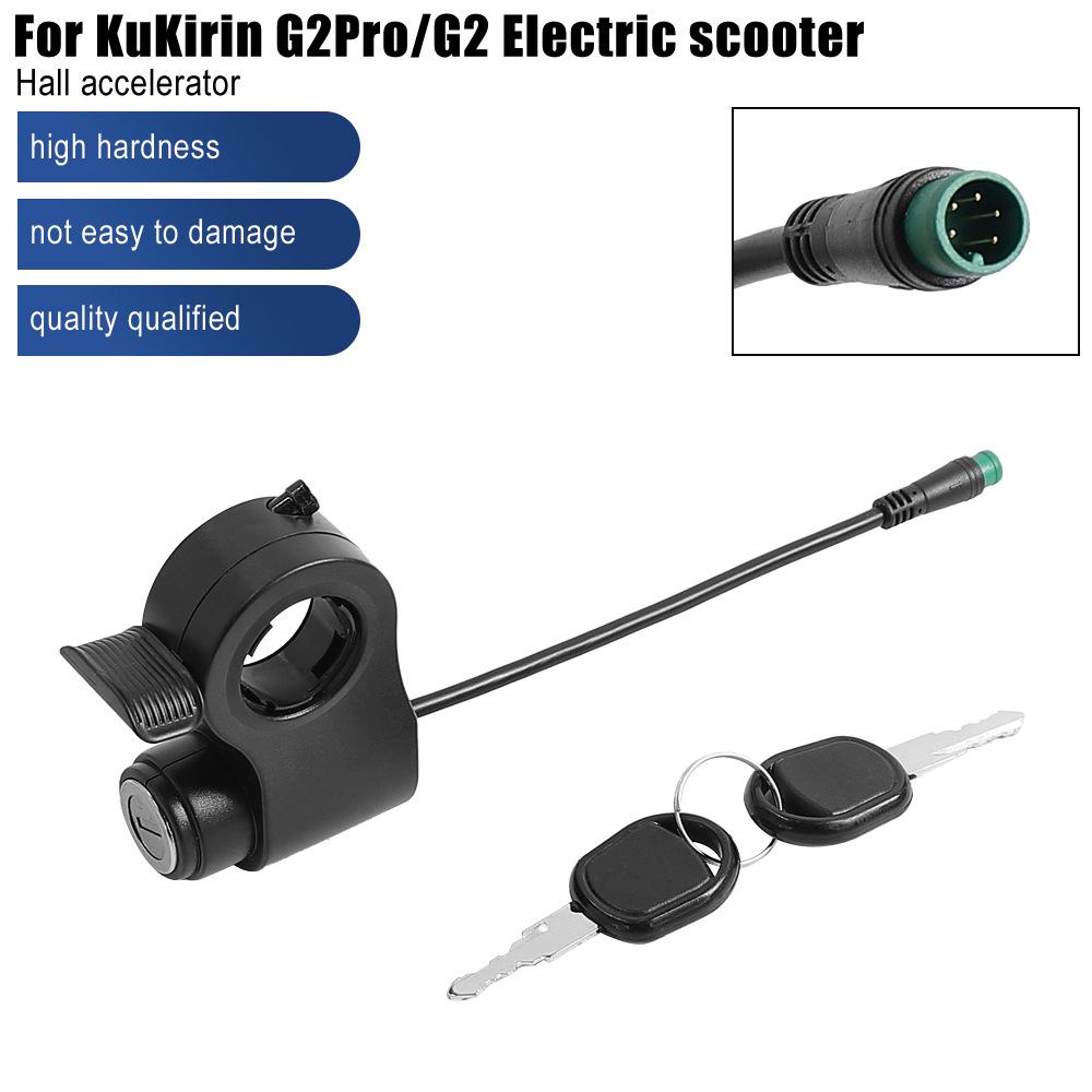 Acelerador con Cerradura de Llave para Patinete Kukirin G2 Pro/Max