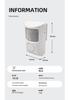 130dB White Custom Infrared Home Anti-theft Alarm