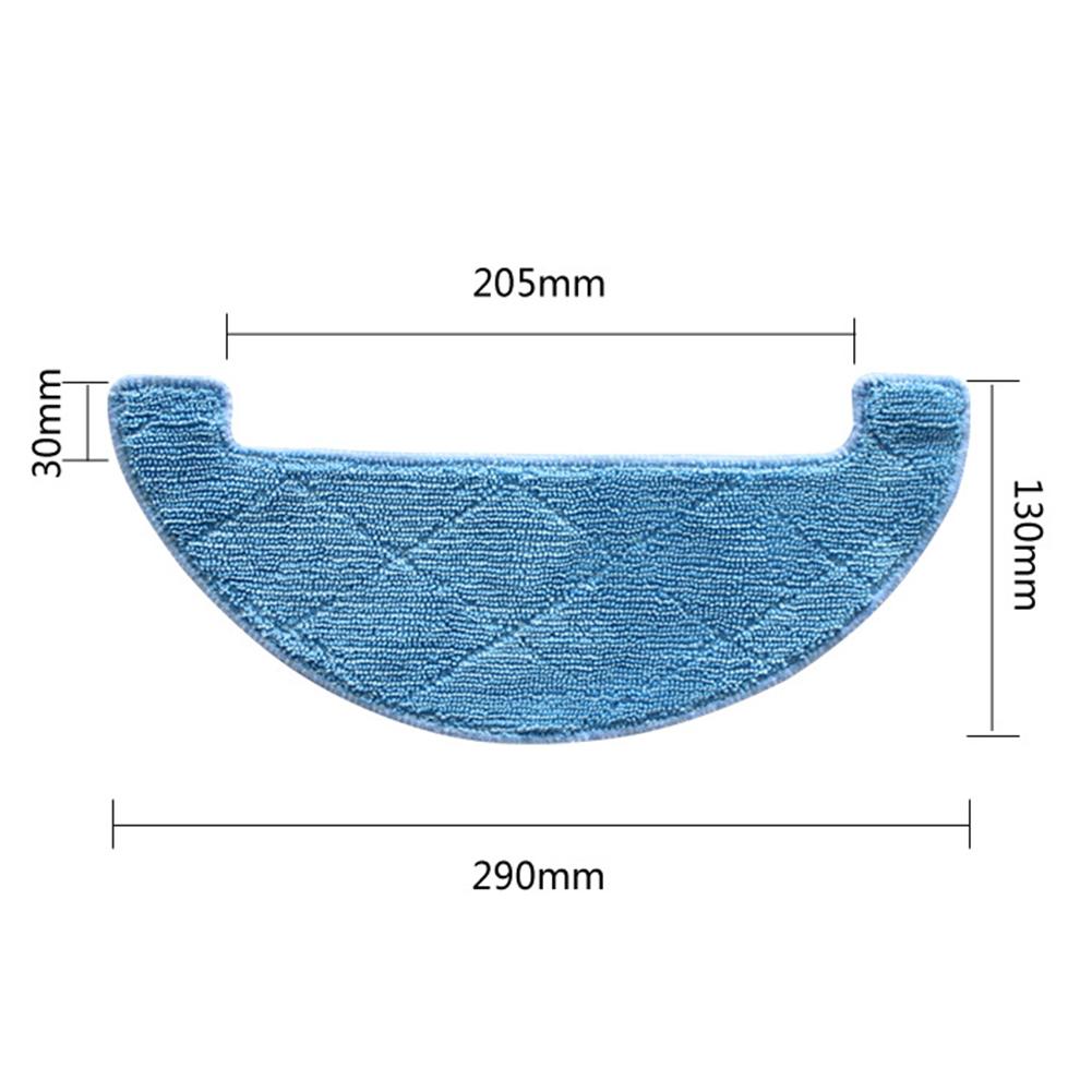 Pad Mopping Pad V80 Washable Cleaning Cloth For DEXP For ILife LF-800 Plus A10s Reusable Strong Water Absorption