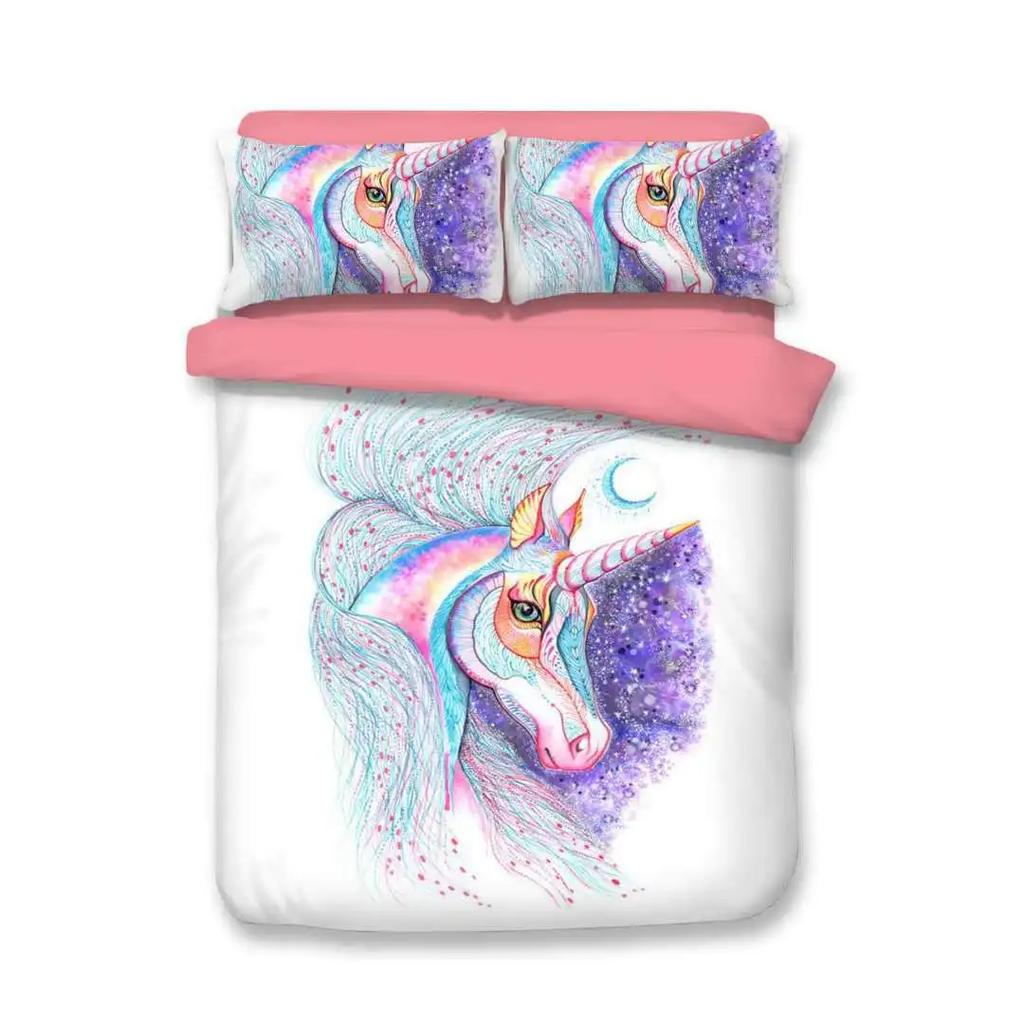 Cartone Animato Gioco Carino Aphmau con Ali Set Letto Ragazzi Ragazze Misura Singola Queen King Copripiumino Federa Letto ragazzi Adulti