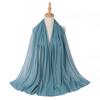 New Malaysia-Indonesia Pearl Chiffon Gypsy Hot Diamond Headscarf, Spring and Summer Long Ladies Hijab Scarf