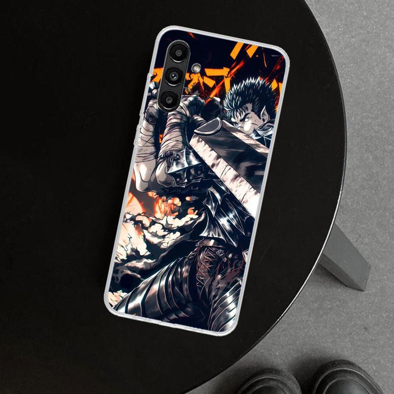 Guts B-Berserks Anime Phone Case Cover for Samsung Galaxy A17 A16 A26 A36 A56 A57 A37 A15 A25 A35 A55 A14 A24 A34 A54 A13 A23 A3