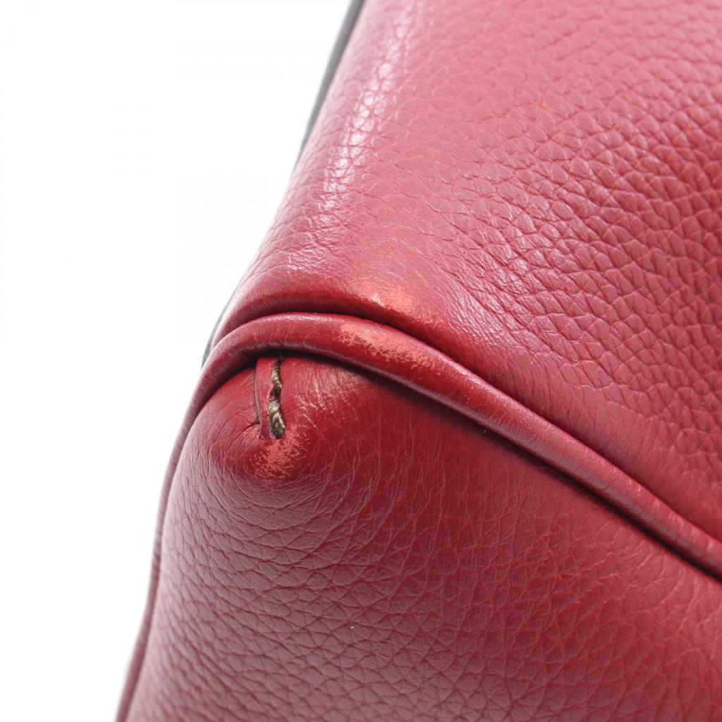 Used CARTIER Marcello de Cartier SM Handbag leather Bordeaux Used Women