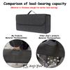 Large Anti-Slip Boot Storage Organizer Soft Felt Car Trunk Organizer with Compartments Tool Bag Accessory for Vehicle