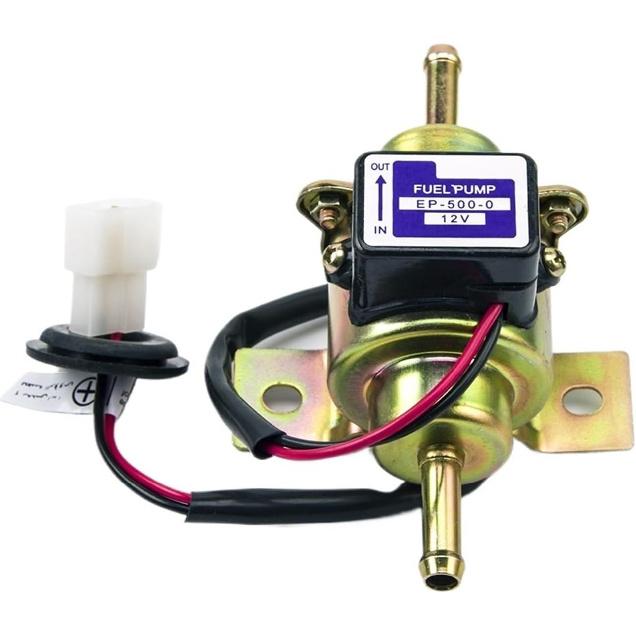 DC12V EP500-0 24V HEP-02A Universal Electric Car Fuel Pump Diesel Petrol Gasoline Spare Parts(12V EP-500-0)