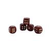 Shriji Crafts Wooden 5 Dice Game Set with Storage Box